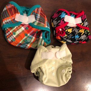 3 Rumparooz Newborn Diaper Covers